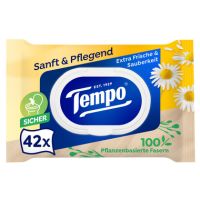 Tempo 836195 Feuchtes Toilettenpapier sanft & pflegend 42St