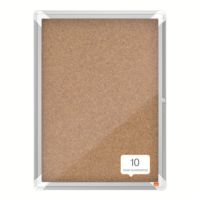 Nobo Schaukasten 1902561 Innen 4xA4 Korkrückwand br