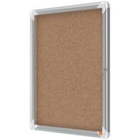 Nobo Schaukasten 1902561 Innen 4xA4 Korkrückwand br