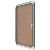 Nobo Schaukasten 1902562 Innen 6xA4 Korkrückwand br