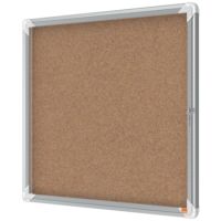 Nobo Schaukasten 1902562 Innen 6xA4 Korkrückwand br