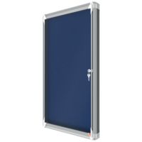 Nobo Schaukasten 1902555 Innen 6xA4 Textilrückwand bl