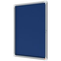 Nobo Schaukasten 1902556 Innen 9xA4 Textilrückwand bl
