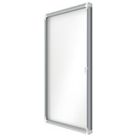 Nobo Schaukasten 1902581 97,2x100x4,5cm 12xDIN A4 silber