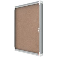 Nobo Schaukasten Premium Plus 1915326 Innen Klapptür 8xA4