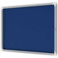 Nobo Schaukasten Premium Plus 1915327 Innen Klapptür 8xA4