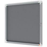 Nobo Schaukasten Premium Plus 1915328 Innen Klapptür 6xA4