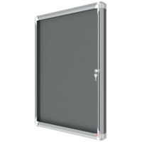 Nobo Schaukasten Premium Plus 1915329 Innen Klapptür 8xA4
