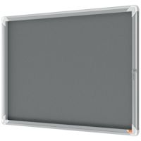 Nobo Schaukasten Premium Plus 1915329 Innen Klapptür 8xA4
