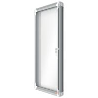 Nobo Schaukasten 1902577 für den Außenbereich 53,2x69,2x4,5cm silber