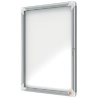 Nobo Schaukasten 1902577 für den Außenbereich 53,2x69,2x4,5cm silber