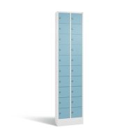 C+P 80700-203S10159 Fachschrank 20Fächer 195x46x20cm ws/architekturbl