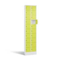 C+P 80700-203S10158 Fachschrank 20Fächer 195x46x20cm ws/clowngn