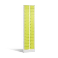 C+P 80700-201S10162 Fachschrank 30Fächer 195x46x20cm ws/clowngn