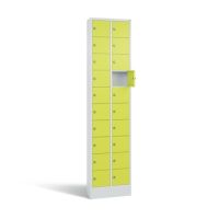 C+P 80700-203S10002 Fachschrank 20Fächer 195x46x20cm lgr/clowngn