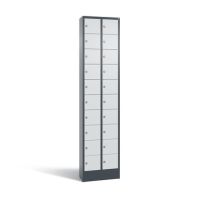 C+P 80700-203S10156 Fachschrank 20Fächer 195x46x20cm an/lgr