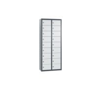 C+P 80700-221S10031 Spind 18Fächer 113x46x20cm an/lgr