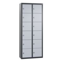 C+P 80700-223S10033 Spind 12Fächer 113x46x20cm an/alu