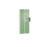 C+P 80700-223S10025 Spind 12Fächer 113x46x20cm lgr/resedagn