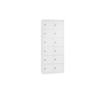 C+P 80700-223S10037 Spind 12Fächer 113x46x20cm ws/ws