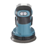 makita Akku-Exzenterschleifer DBO180Z 18V