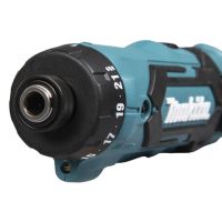 Makita Akkubohrschrauber DF012DSE mit 2 Akkus und Koffer