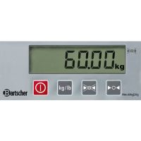 Bartscher A300068 Digitalwaage, 60kg 20g