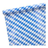 PAPSTAR 11197 Tischdecke 20x1m bayrisch blau