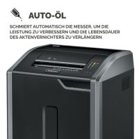 Fellowes 100063597 Aktenvernichter POWERSHRED 425HS (HIGH SECURITY P-7) sw