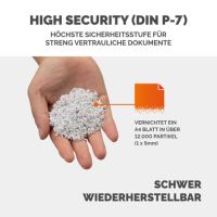 Fellowes 100063597 Aktenvernichter POWERSHRED 425HS (HIGH SECURITY P-7) sw