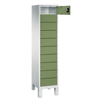 C+P 48010-1210S10120 Spind Evolo48 185x42x50cm lgr/resedagn