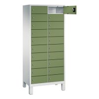 C+P 48010-2210S10196 Spind Evolo48 Steckplatz 170x81x50cm lgr/resedagn