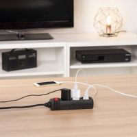 Hama Steckdosenleiste 00108816 6fach Schalter 3m sw