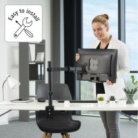 Hama Monitorarm FULLMOTION 00118490 1fach 13-32Zoll schwarz