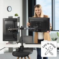Hama Monitorarm FULLMOTION 00118491 2fach 13-32Zoll schwarz