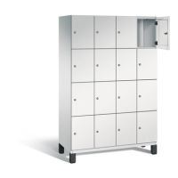C+P Fächerschrank 4510340S10017 Füße 16Fächer B1200mm lgr/lgr