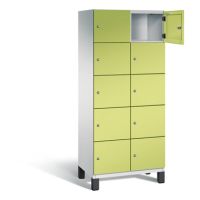 C+P Fächerschrank 4510422S10019 Füße 10Fächer B800mm lgr/vgn