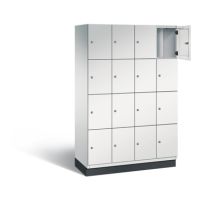 C+P Fächerschrank 4510340S10009 Sockel 16Fächer B1200mm lgr/lgr