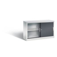C+P Akten-Sideboard 572300S10111 Schiebetüren 2x2OH B1200mm lgr/swgr