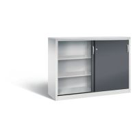 C+P Akten-Sideboard 21571200S10158 2x3OH 1200x1600x500mm lgr/sgr