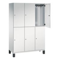 C+P Doppelstockspind 4510132S10021 Füße 6Fächer B1200mm lgr/lgr