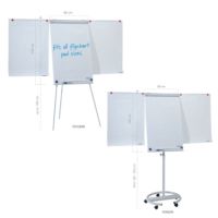 Franken Flipchart Mobil Plus F2400/N silber
