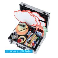 Franken Moderationskoffer Profi UMK 48x16x37cm 2.500Teile Aluminium si