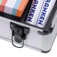 Franken Moderationskoffer UMMK 43x12x32cm Aluminium silber