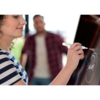 Nobo Marker 1905323 weiß 4 Stück