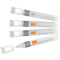 Nobo Marker 1905323 weiß 4 Stück