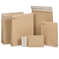 e-Green Faltentasche 00069112 KB 162x229x40+100mm braun 250 Stück