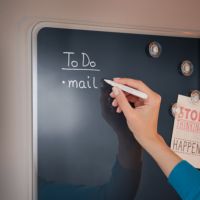 Leitz Whiteboard Cosy 70430089 Glas 80x60cm grau