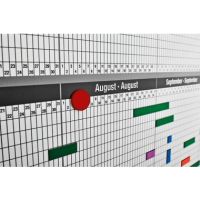 magnetoplan Jahresplaner 1241212S 121,5x91,5cm magnetisch +Zubehör