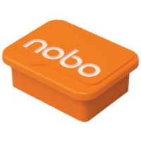 Nobo Magnet 1905327 18x22mm orange 4 Stück